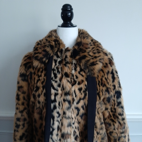 Erdem X H&M Faux Fur Coat - Picture 3 of 6